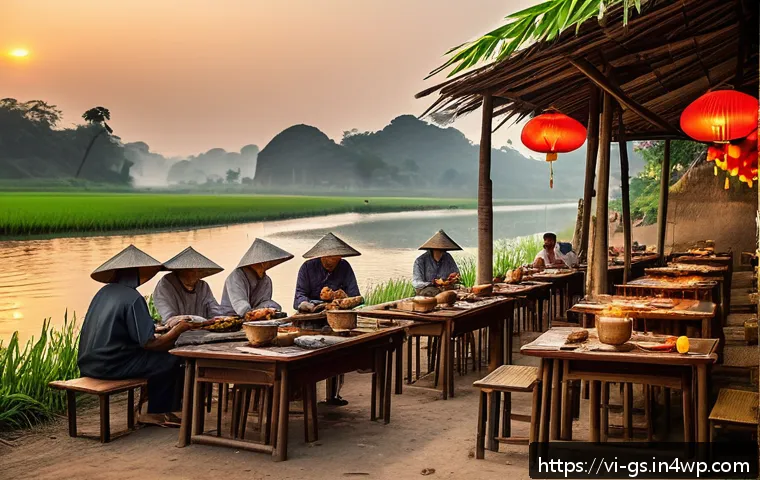 여행 중 인적 드문 식당에서의 미식 체험 관련 이미지 2